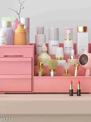 Pink Makeup Organizer