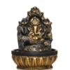 Ganesh Water Fountain Showpiece on white background